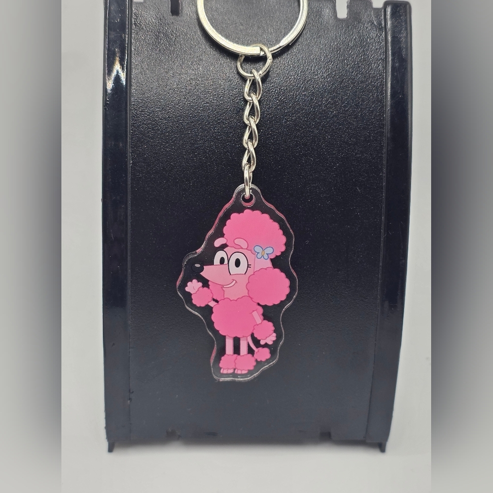Choose One! Bluey Bingo And Family Keychains Blue Heeler - Picture 5 of 15